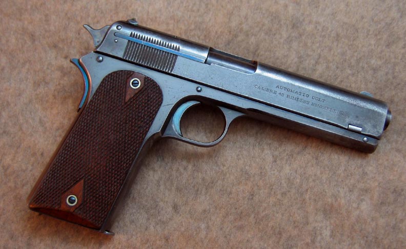 Rare Colt M1907 Trials Pistol No.14 used by Buffalo Soldiers of Troop K, 10th Cavalry in Philippine Islands 1908-1909